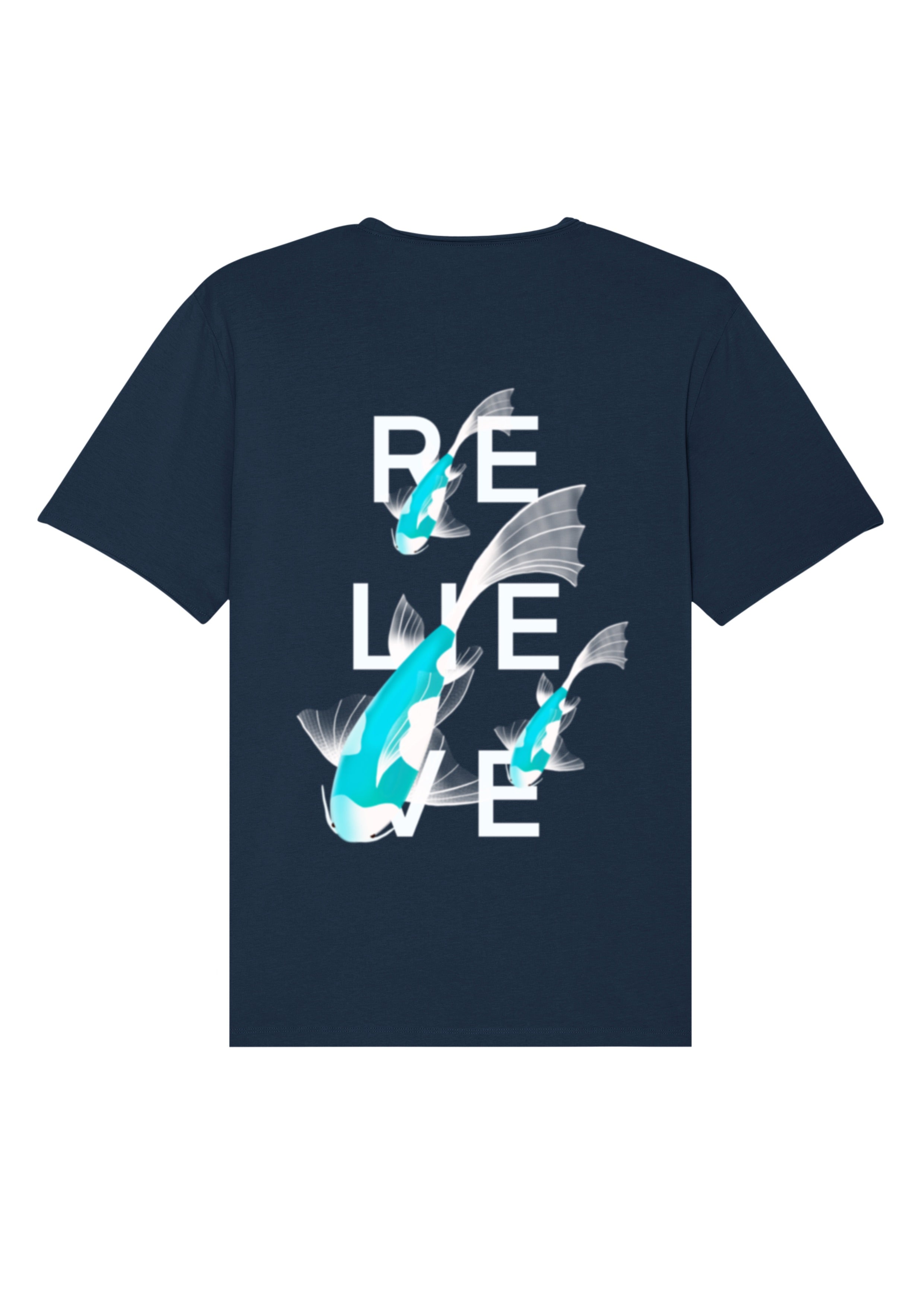 Waterfall Legend T-Shirt Navy Blue